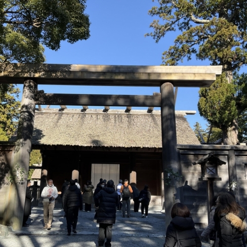 伊勢神宮へのおかげ参り